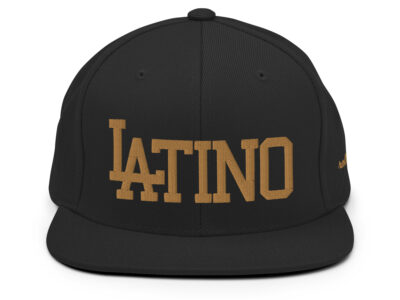 LATINO - snapback hat black/gold