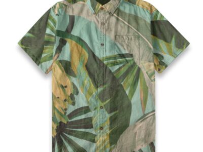 THE SIDEDOOR SHIRT — Banana Leaf | Seafoam | Palm Shadow