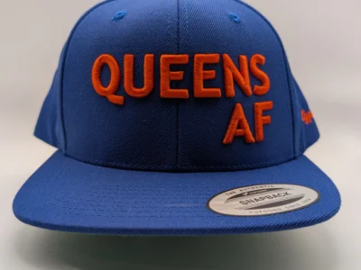 QUEENS AF - always fan snapback hat