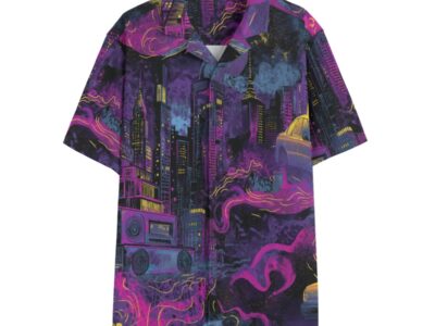 Next Taxi Reggaeton Rally Men’s Hawaiian Shirt