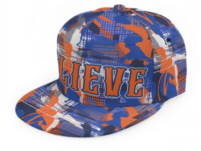 Believe Flat Brim Cap – Flushing Faithful Rallyprint